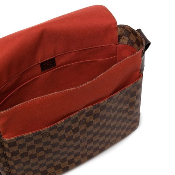 LOUIS VUITTON DAMIER EBENE BASTILLE SHOULDER BAG, VINTAGE - Picture 4 of 16